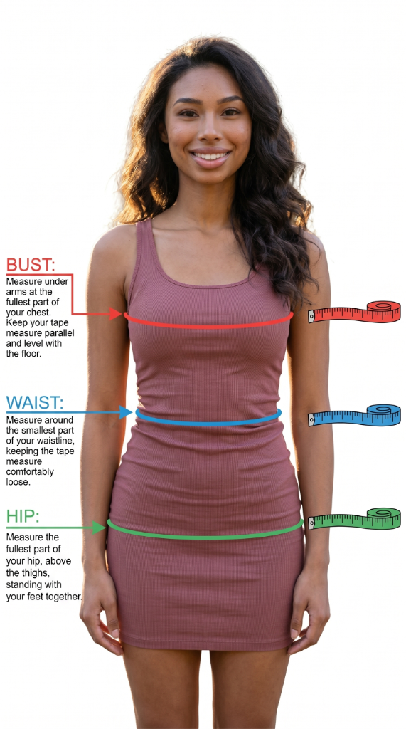 How to Measure - Koana Closet