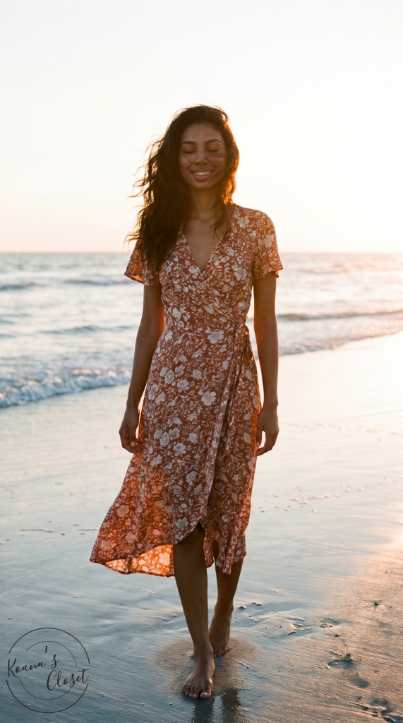 Kai Nalani by the ocean